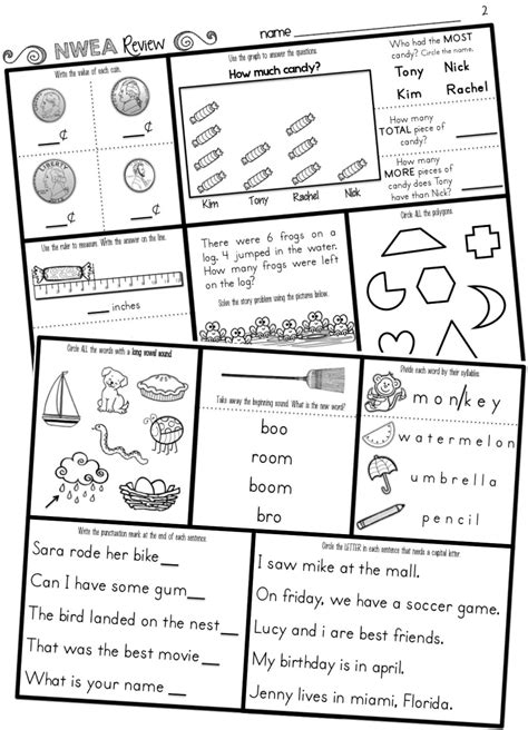 1st Grade Map Worksheets