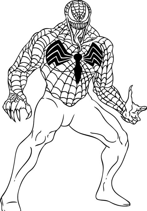 Spiderman Coloring Pages For Boys Educative Printable