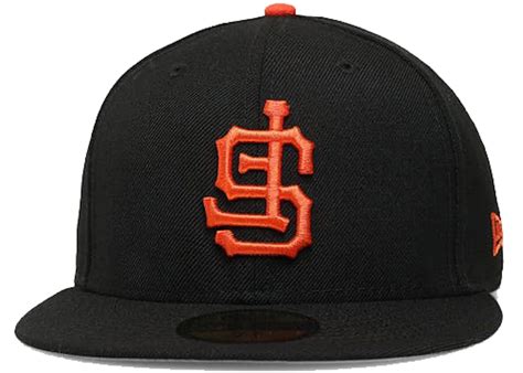 New Era San Francisco Giants Upside Down 59fifty Fitted Hat Black Ss21
