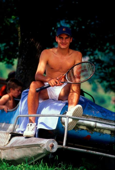 From nike to rolex, federer's charisma and smoothness have been rafael nadal would tell you to be more consistent and attack life the same way you always do, but with more intensity. Young Roger | Roger federer, Shirtless, Tennis players