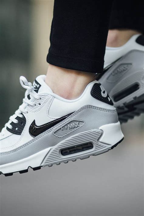 The Stunning Nike Air Max 90 Essential In White And Grey Soletopia