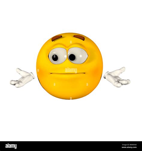 Emoticon Smiley Yellow Helpless Hi Res Stock Photography And Images Alamy