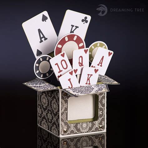 Download Poker Box Card SVG | Cards, Pop up cards, Pop up box cards