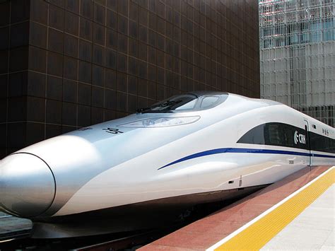 Nº China presenta el tren bala más rápido del mundo mph Krypton Solid