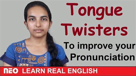 Tongue Twisters To Improve Your English Pronunciation Youtube