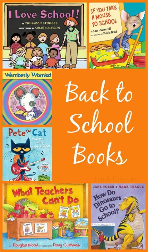 How To Make Back To School Books Preschoolers Will Love School Books