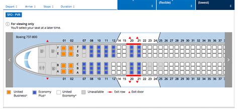 Boeing 737 800 United Seat Map My Bios