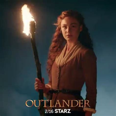 Sophie Skelton As Brianna Randall Fraser Mackenzie Of Outlander Starz Season Stand For All