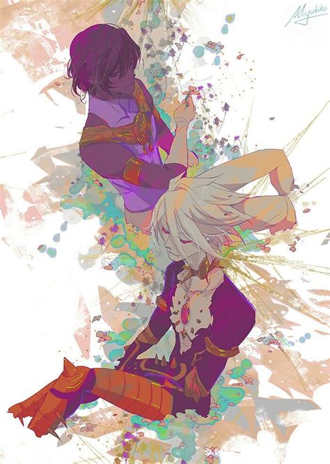 fgo karna and arjuna fate anime series anime fate servants