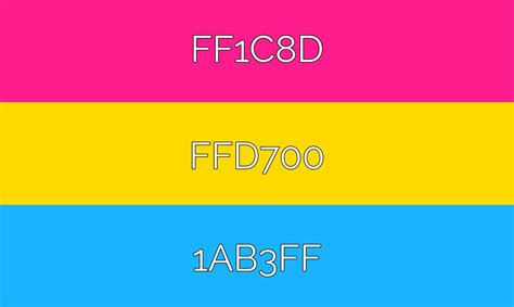 Official Pride Colors 2022 Exact Color Codes For 15 Pride Flags