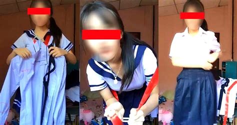 thai high schooler livestreams striptease on facebook gets caught by royal police