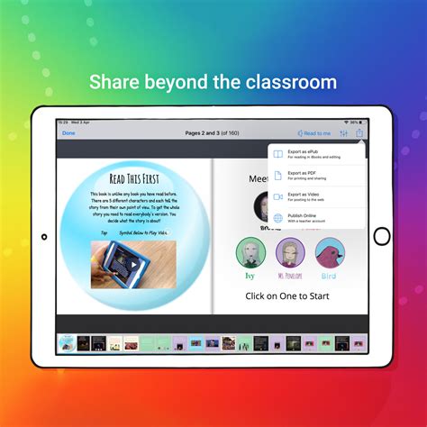 Book Creator Assistive Technology