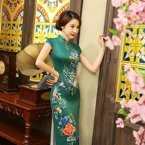 Buy New Green Arrival Vintage Chinese Tradition Women
