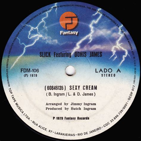 slick featuring doris james sexy cream 1979 vinyl discogs