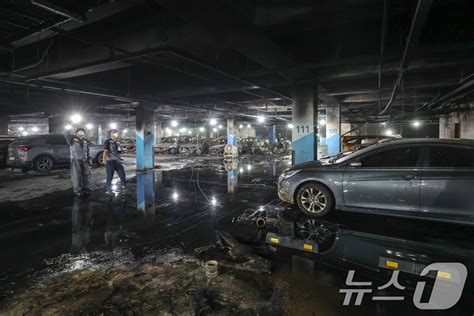 인천 전기차 화재경보에 아파트직원 스프링클러 정지버튼 눌렀다종합