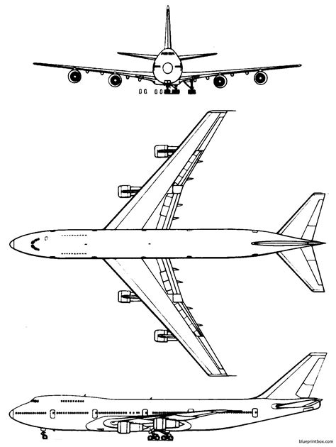 Boeing 747 2 Free Plans And Blueprints Of Cars