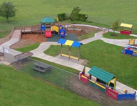 Accessible Preschool Playground Designed By The Adventurous Child A