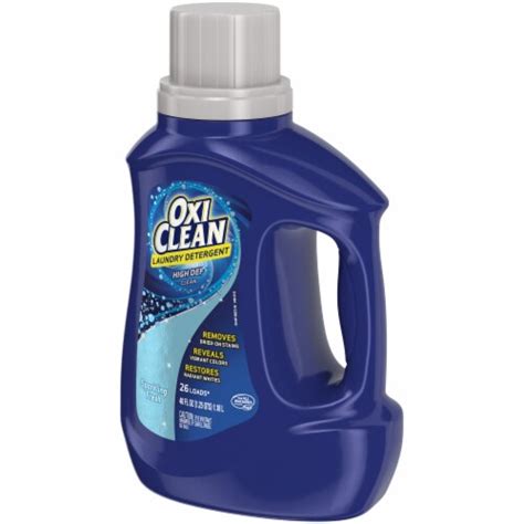 Oxiclean High Def Clean Sparkling Fresh Scent Liquid Laundry Detergent