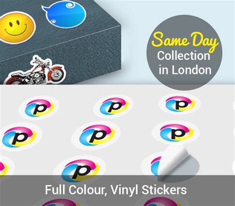 Fast Same Day Sticker Printing In London