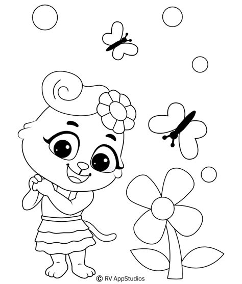 Flowers Coloring Pages | Free Coloring Pages