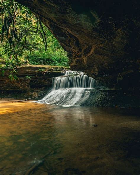Time For A Cool Down In Creation Falls Photo By Jessehurtphoto Red