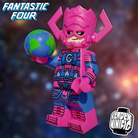 My Custom Lego Galactus Minifigure Fantasticfour