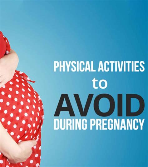 13 Physical Activities To Avoid During Pregnancy