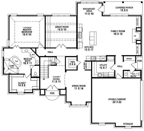 4 Bed 2 Bath House Floor Plans 6 Pictures Easyhomeplan