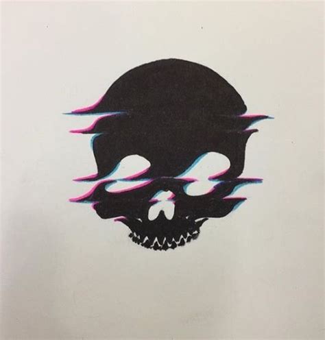 Rocknrox Skull Artwork Skull Art Animation Design