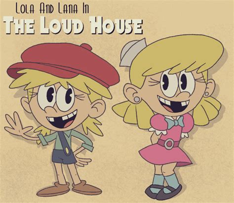 Lola And Lana 30s Au The Loud House Know Your Meme