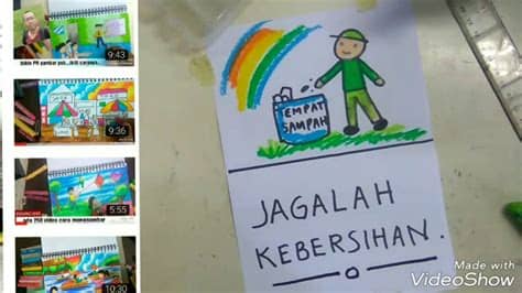 PALING GAMPANG..Menggambar poster buat anak TK | easy ...