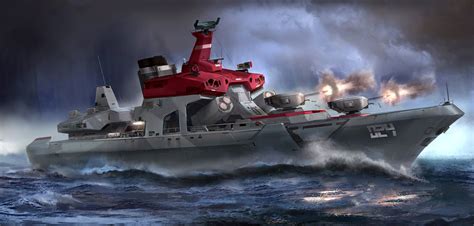 Al Crutchley Destroyer Concept Ships Navy Ships Battleship