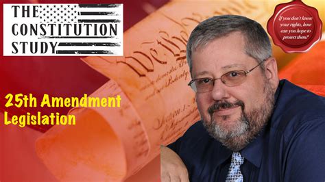 Why was the 25th amendment needed? 212 - 25th Amendment Legislation - The Constitution Study