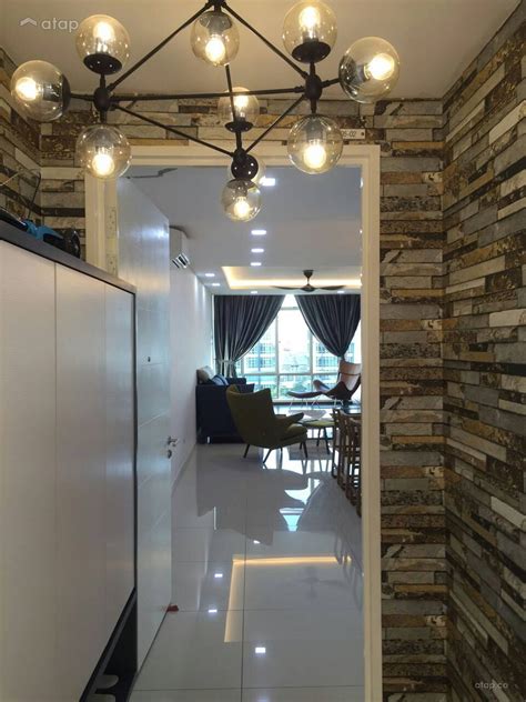 Modern Foyer apartment design ideas & photos Malaysia | Atap.co