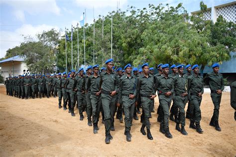 Somalia Police Receives 300 Darwish Graduates