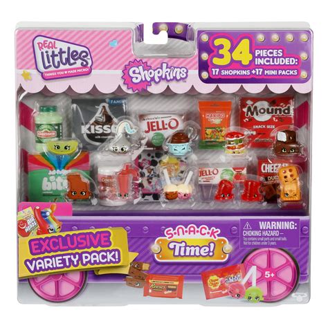 Shopkins Real Littles Variety Pack 17 Shopkins Plus 17 Real Branded