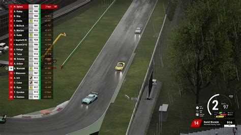 Assetto Corsa Competizione Monza WET ONLINE Race Ferrari 488 GT3