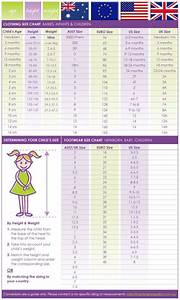 Craftyline E Pattern Shop Size Charts Size Chart For Kids Charts