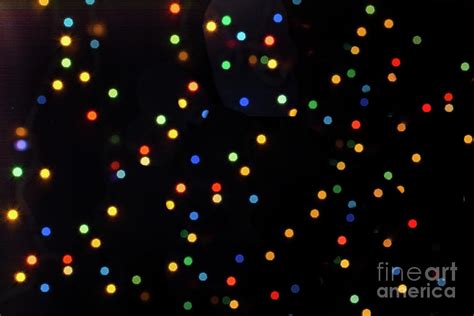 Background With Multi Color Bokeh Lights Photograph By Turgay Koca