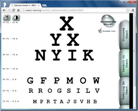 Best Digital Eye Chart Generators For Testing Visual Acuity