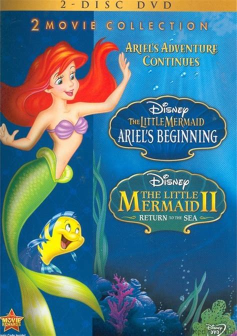 Little Mermaid Ii The Ariels Beginning 2 Movie Collection Dvd
