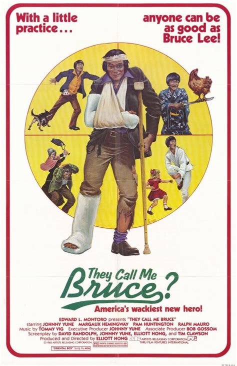 They Call Me Bruce Movie Poster Style B 11 X 17 1982