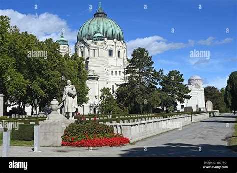 Vienna Central Cemetery Zentralfriedhof Austria Stock Photo Alamy