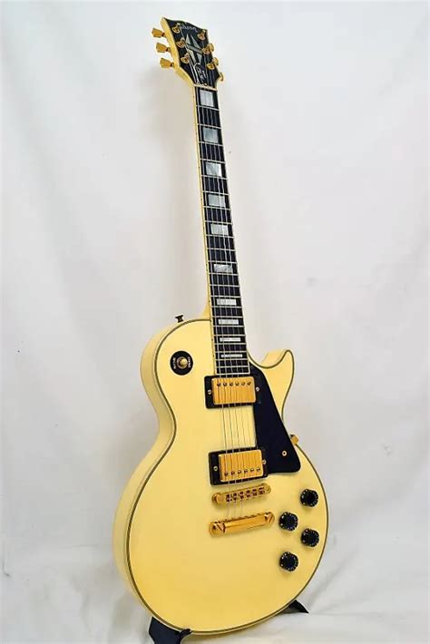 Gibson 1989 Les Paul Custom Alpine White Shipping Included Reverb