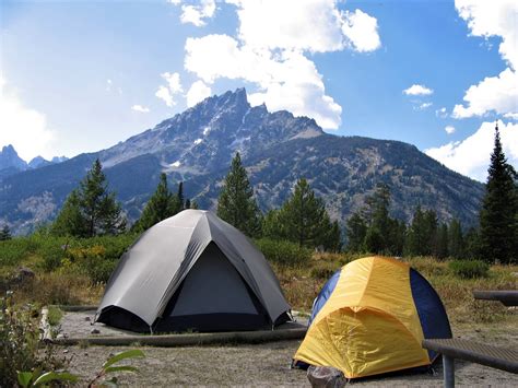 Where To Tent Camp In Grand Teton National Park Humans For Survival