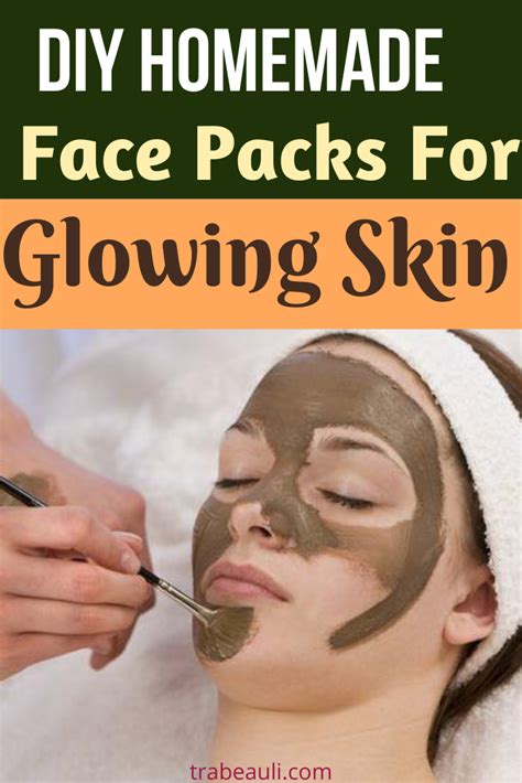 13 Diy Homemade Face Masks For Glowing Skin Overnight Trabeauli