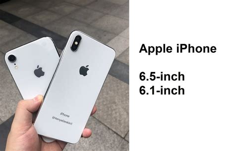Apple Iphone X Plus 2018 65 Inch And 61 Inch Leaks Research Snipers
