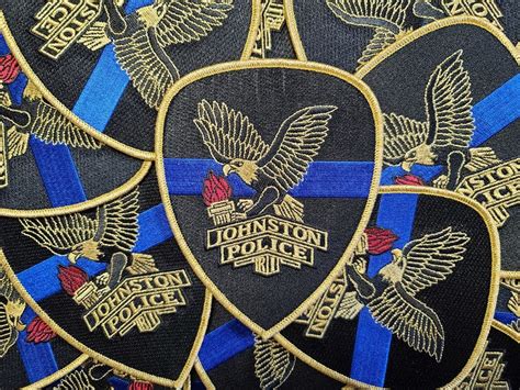 Johnston Police Patches To Benefit Families Of Fallen Officers