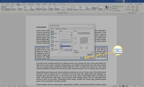 Applying A Border To Part Of A Microsoft Word Document Hot Sex Picture