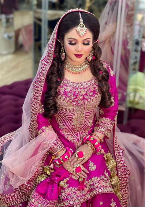Pakistani Bridal Makeup Hairstyles Indian Bridal Makeup Beautiful